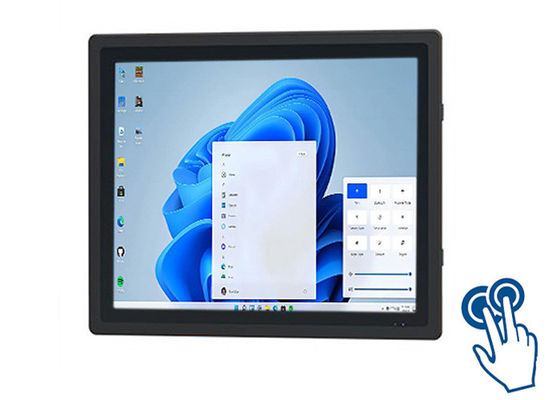 17-calowy niezawodny wyświetlacz Windows Touch dla systemów bezpieczeństwa i kontroli przemysłowej