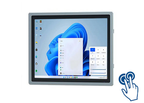 17-calowy niezawodny wyświetlacz Windows Touch dla systemów bezpieczeństwa i kontroli przemysłowej