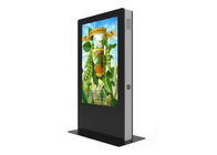 Android 760W 3840X2160 Zewnętrzny kiosk z cyfrowym oznakowaniem 75 cali
