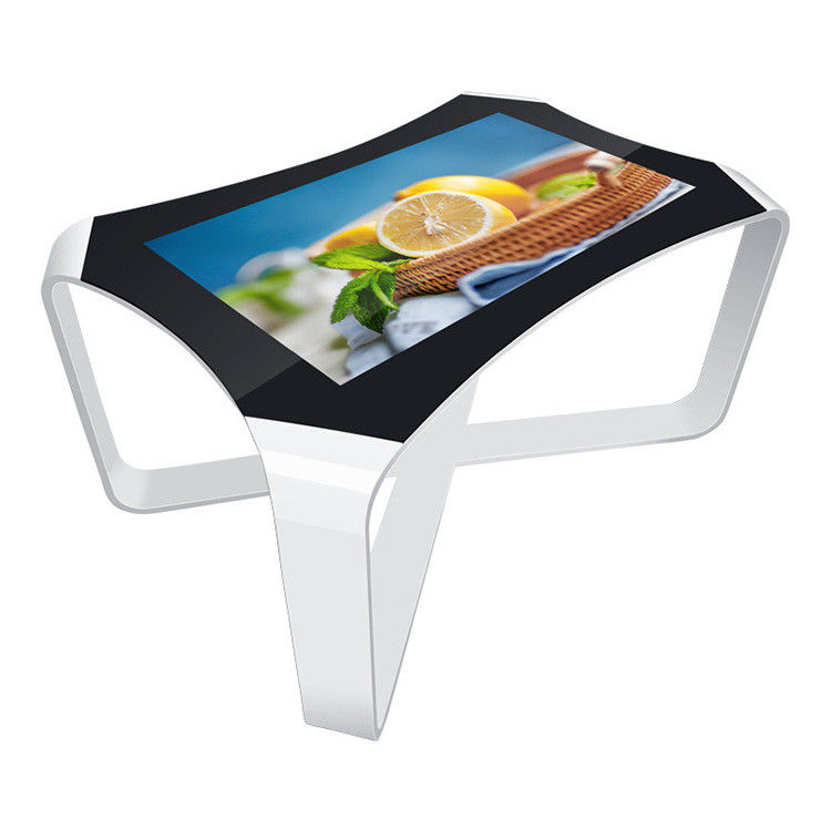 Wodoodporny projekt baru szkolnego i biurowego LCD i5 inteligentny 55-calowy kiosk interaktywny wielodotykowy stół biurowy dla restauracji