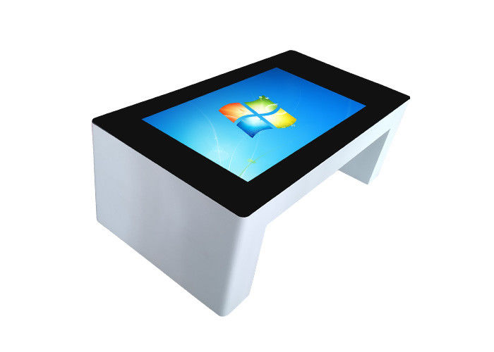 43-calowy reklamowy wyświetlacz LCD PCAP Inteligentny stolik kawowy z ekranem dotykowym