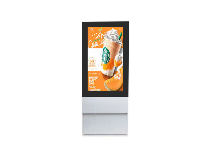 55-calowa zewnętrzna tablica znakowa LCD Wyświetlacz HD Android / Windows Totem Reklama Kiosk Digital Signage