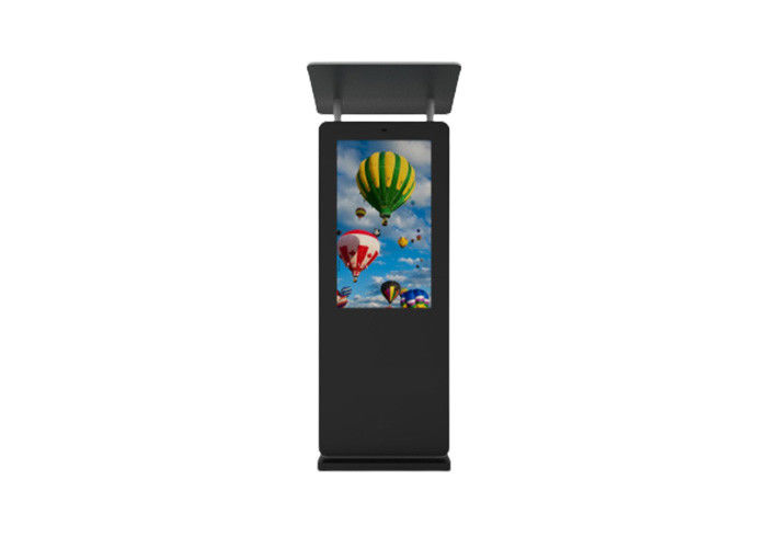 Gorąca sprzedaż 43-calowy zewnętrzny podwójny ekran z napędem cyfrowym przez tablice menu Wodoodporna reklama LCD Digital Signage