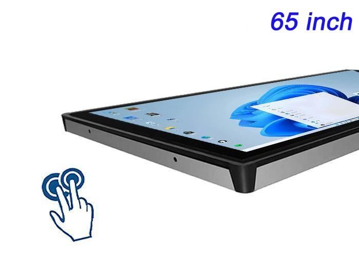 65-calowy wyświetlacz Windows Touch Embedded Display do sieci sygnalizacji cyfrowej, aplikacji w pomieszczeniu sterowania, doświadczeń wciągających i prezentacji o wysokim wpływie