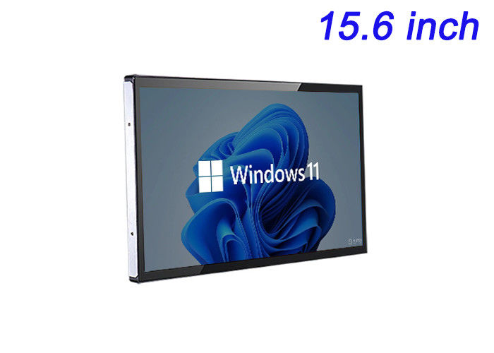 15.6-calowy wyświetlacz Windows Touch Embedded dla automatyki przemysłowej, systemów punktów sprzedaży, obrazowania medycznego i transportu