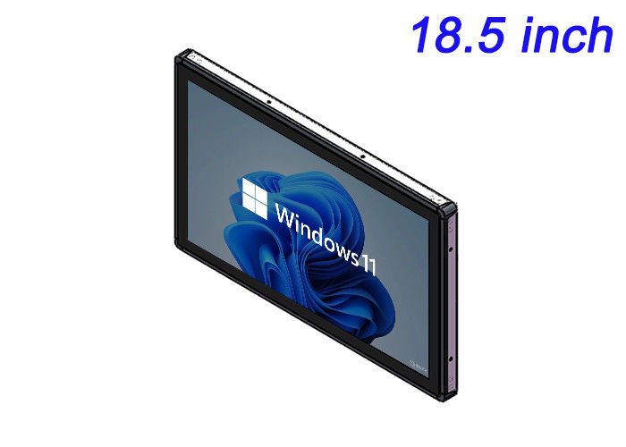 18.5-calowy wbudowany monitor Windows do wyświetlaczy wskazujących drogę, konsoli fitness, terminali rozrywkowych i interfejsów publicznych