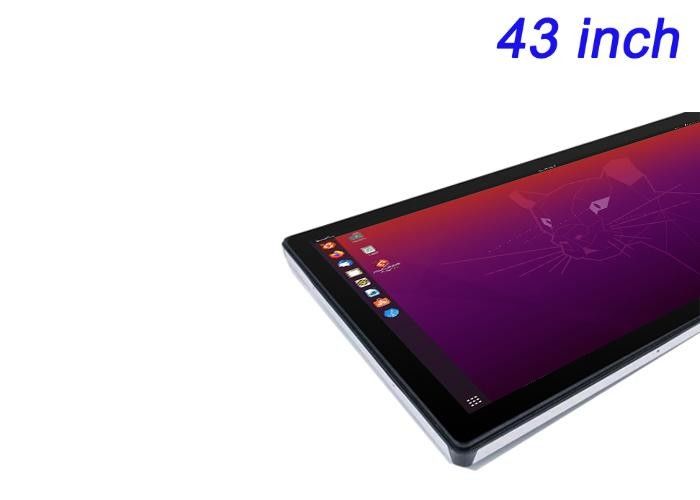 43-calowy ekran wbudowany w system Linux do cyfrowego sygnalizacji, zarządzania magazynami, infrastruktury inteligentnego miasta i monitorowania obiektów