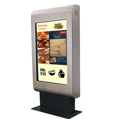 Reklama Zewnętrzny ekran dotykowy Kiosk LCD Digital Signage High Brightness