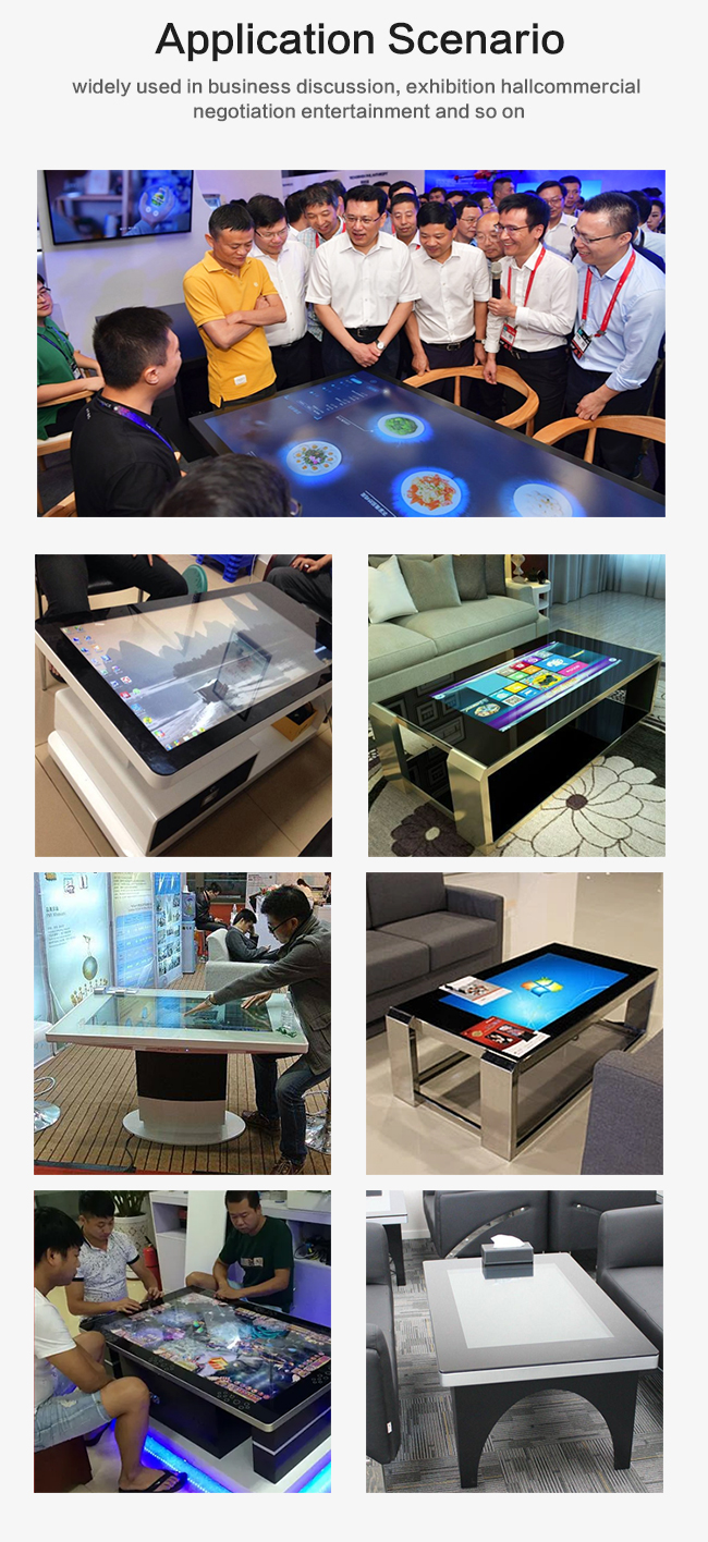Advertising Kiosks hd videos interactive whiteboard touch screen table